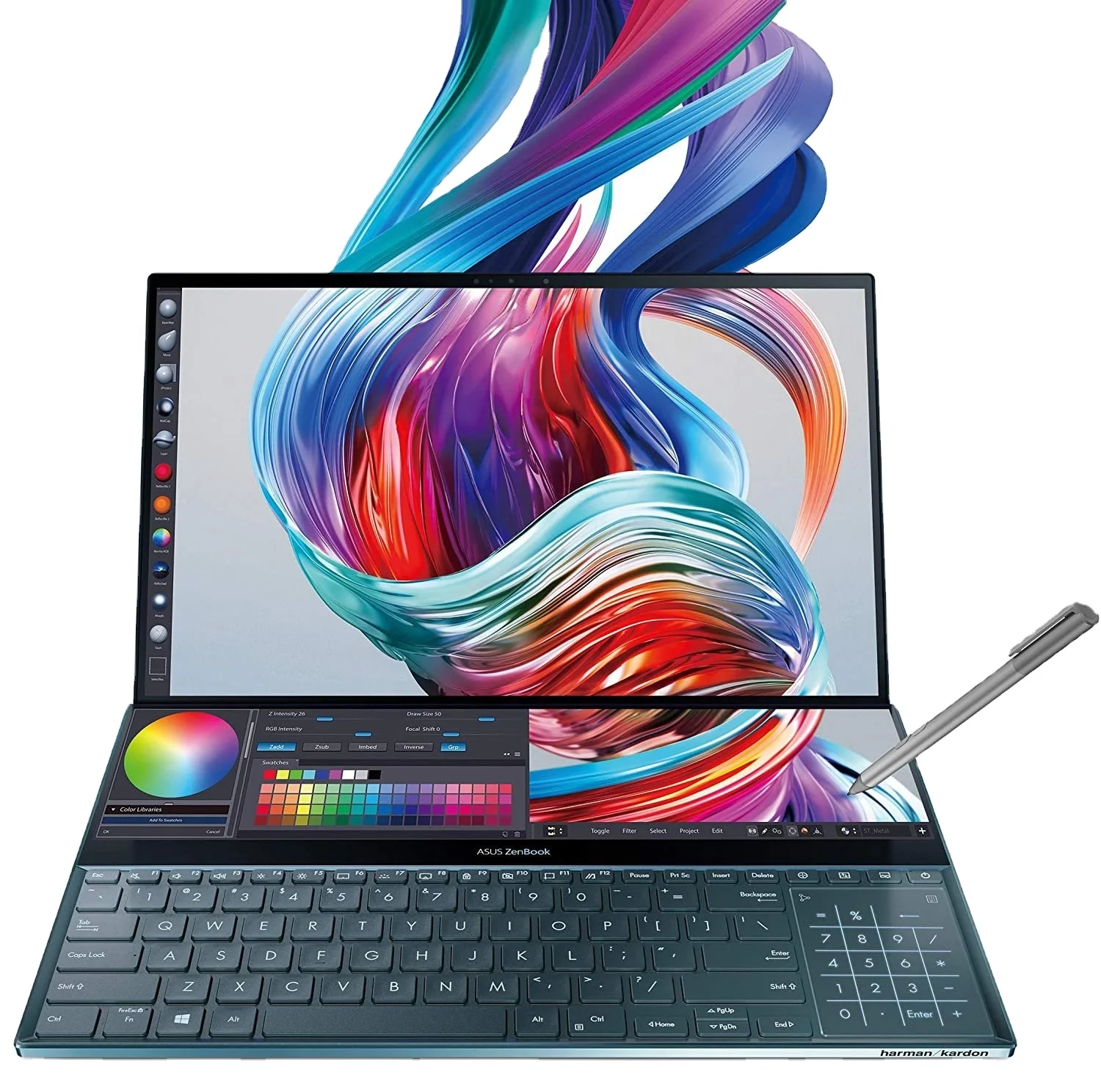 Brand New for ASU S ZenBook Pro UX581 Laptop 15.6 4K UHD NanoEdge Touch Display Intel Core i9 9880H 8GB RAM