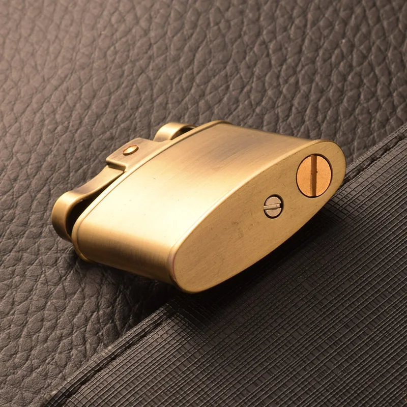 New Classical design metal flint torch kerosene oil lighter refillable for Christmas gift