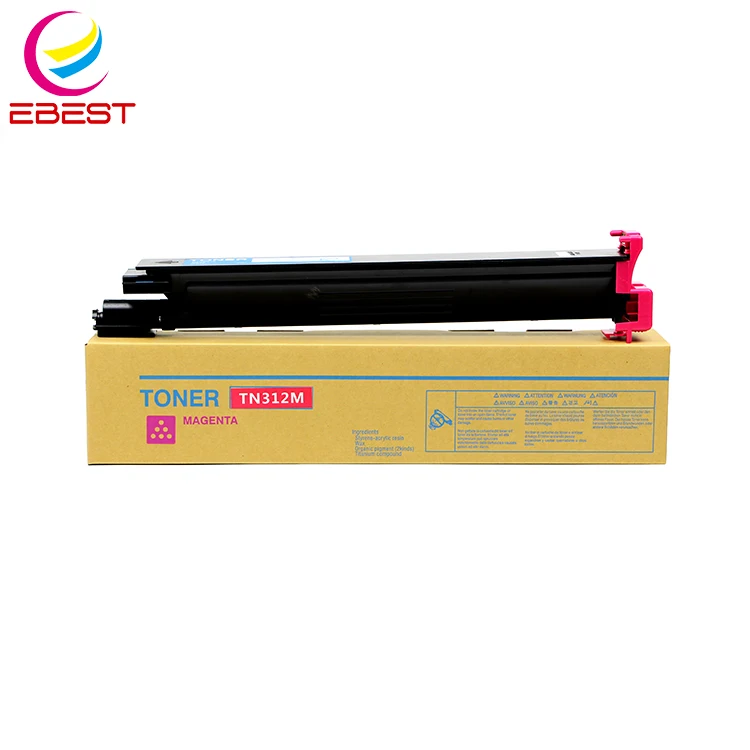 EBEST China Factory Compatible TN312 for Konica Minolta TN-312 Bizhub C300 C352 Copier Color Toner Cartridge