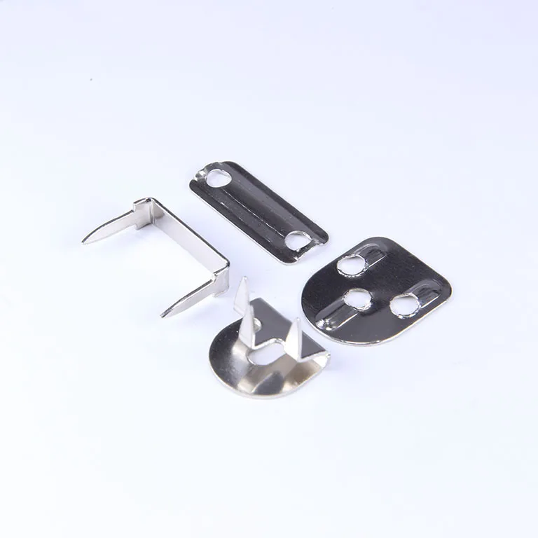 Custom High Quality Ladies Trousers Metal Button Trouser Hook 4 Part Pants hook