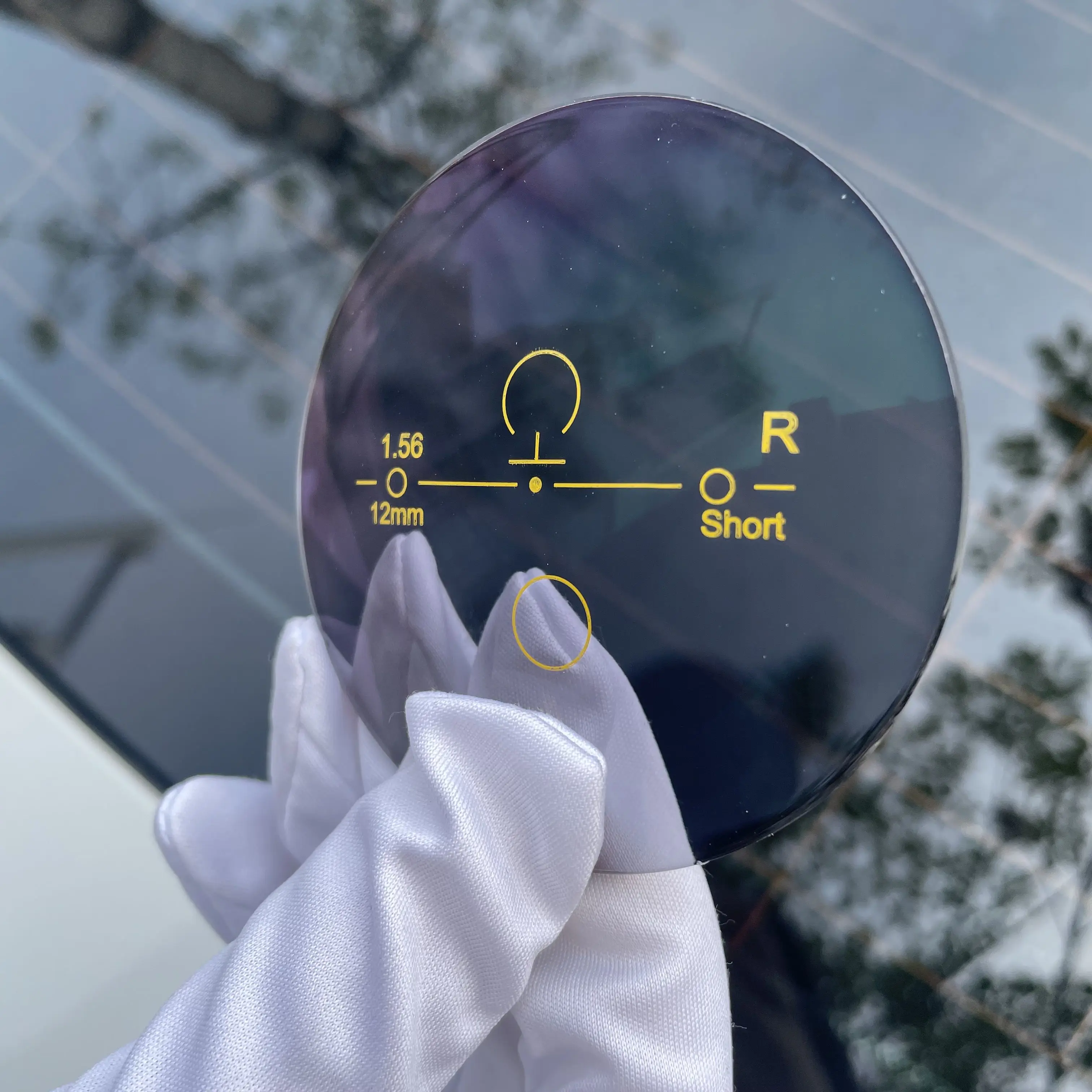 1.56 CR39 PGX HMC EMI Photo Grey Photochromic Progressive Lens 12MM Multifocal Optical Lenses for Glasses