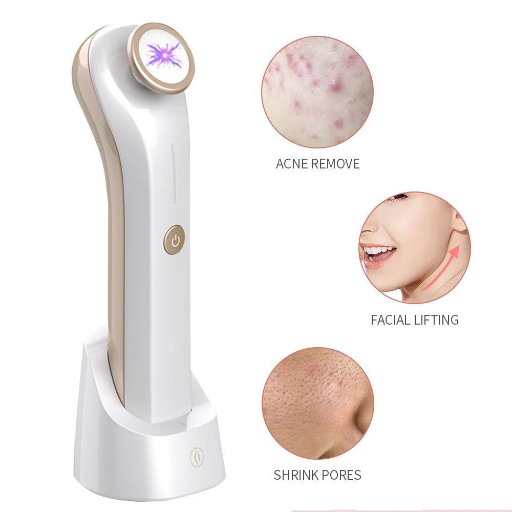 Plasma Ozen Acne Removal Device High Frequency Ozone Medical Therapy Spot Removal Puffy Stimulator Facial Machine