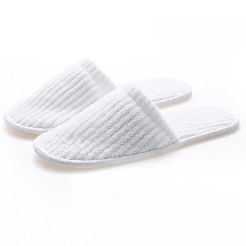 High Quality Slippers For Adults Large Velvet Coral Fleece Slipper Logo Custom Hotel Slippers