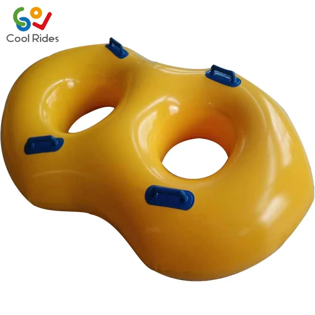 Hot sale adult single double person swimming ring inflatable water park tubes for summer water sports