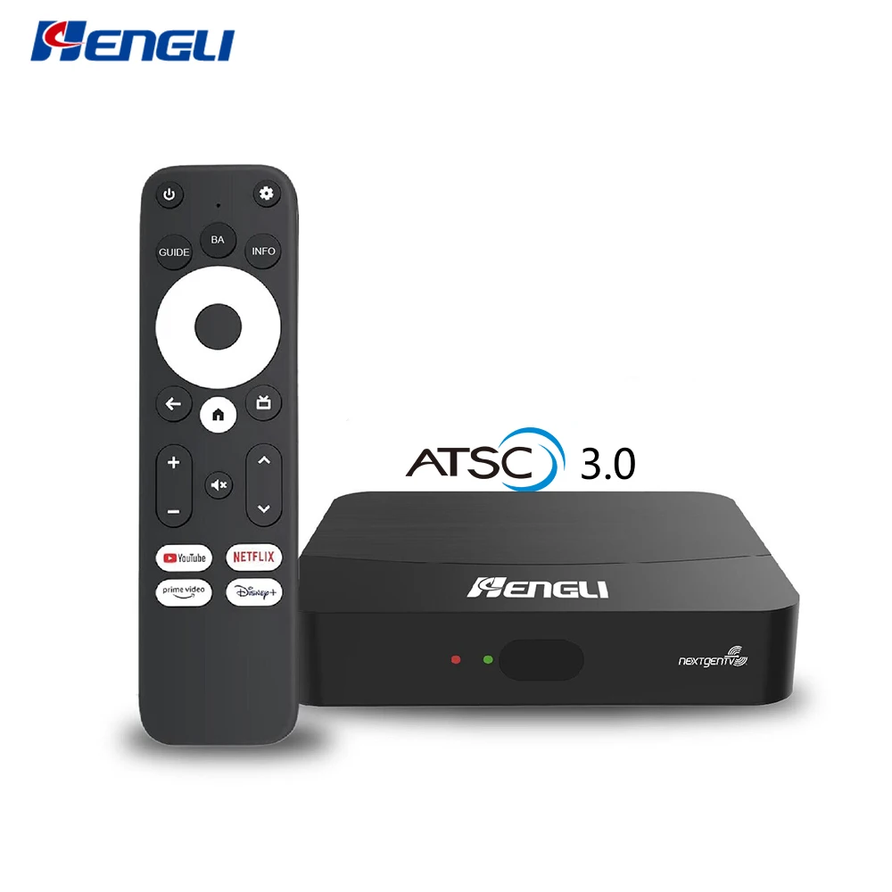 NextGen TV 4K ATSC 3.0 Converter TV Box Broadcast Application Compliant ATSC 3.0 Stick Full UHD ATSC 3.0 TV Tuner