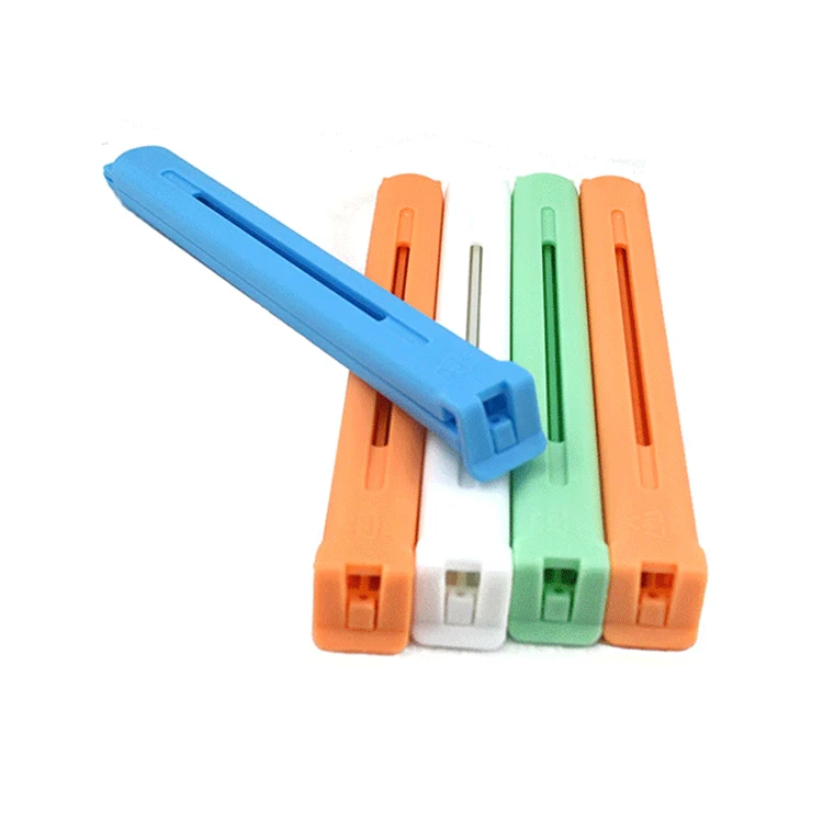 5pcs/set seal stick tie plastic food bag clips