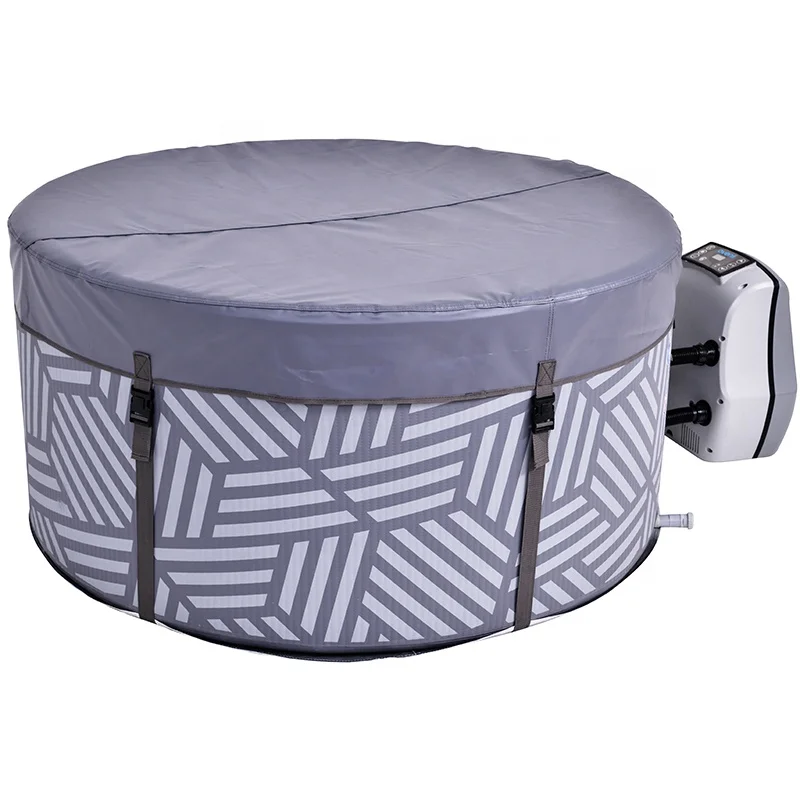 JILONG Avenli 17660EUV01 Миланская надувная гидромассажная Ванна, 4 места для использования вне помещений, джакузи, ванна для семьи