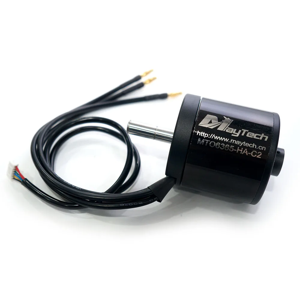Maytech 6365 170KV Motor 10mm Shaft Outrunner Brushless Motors for Cable Camera Bike Robotics Closed Cover Electric Engine