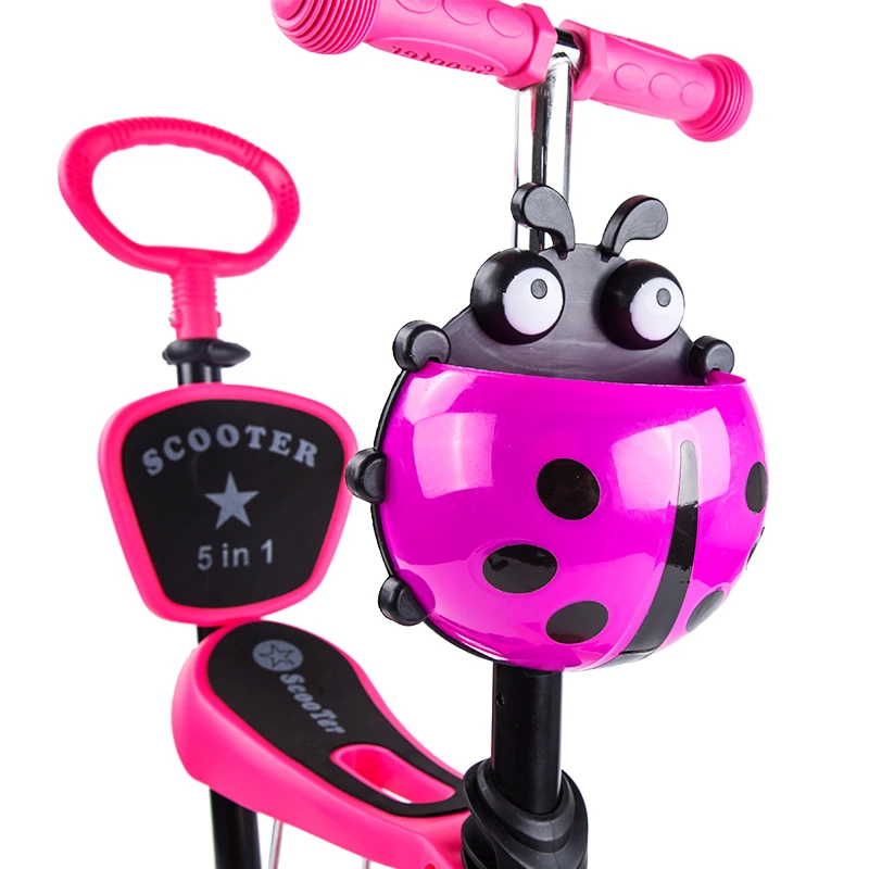 Kids Scooter Hot Selling 5 in 1 Baby Walker Scooter 3 in 1 for kid Children Seat Girl 3 wheels Child Toy Kid Scooter