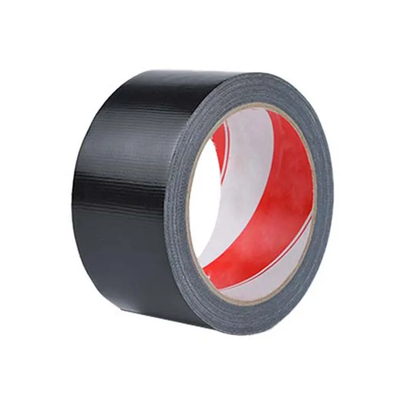 Eco Friendly Oem China Cloth Packing Black Book Binding Adhesive 48Mm Custom Logo Brand Duct Tape