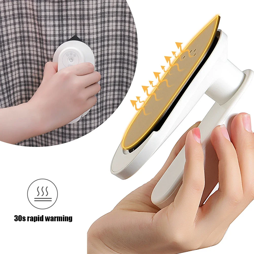 Mini Usb Portable Rechargeable Wireless Electric Cordless Steam Irons Travel Iron Wet And Dry Handheld Garment Steamer