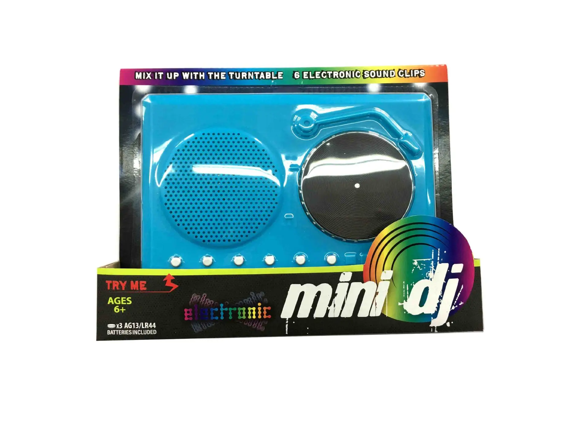 fashion design mini DJ colorful plastic electric children musical toys box custom song music box