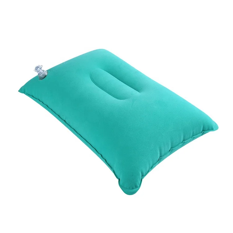 Adults Rectangle Folding Inflatable Headrest pillow