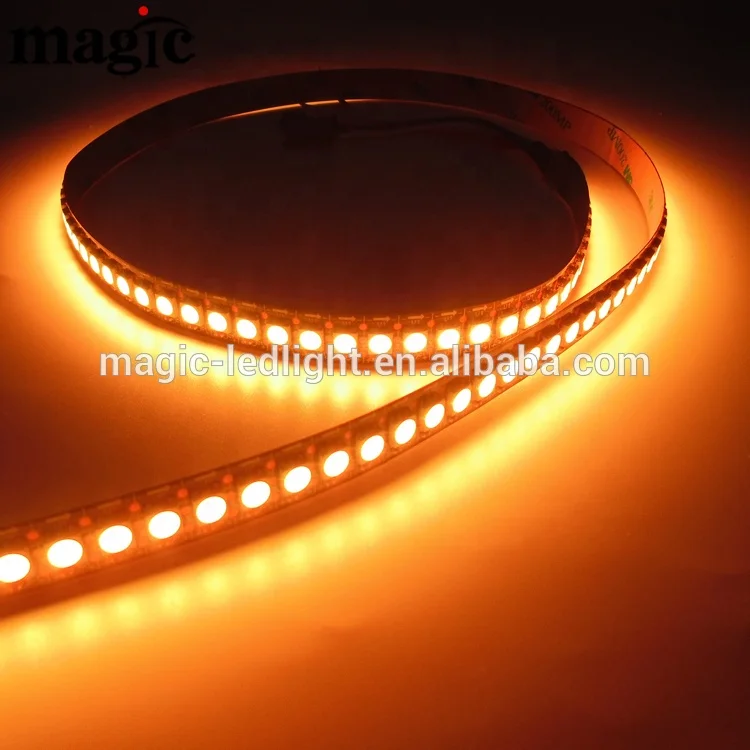 5 в SMD5050 RGB 144 светодиодная Пиксельная Адресуемая Светодиодная лента sk6812