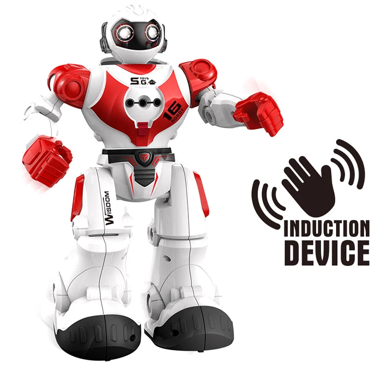 Kids creative intelligent rc robot toy manufacturers with infrared ray