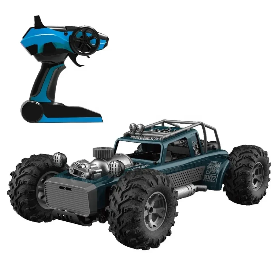 Radio Control Toys for Children High Speed RC Car with USB Cable 1:10 Scale 2.4GHz 4WD Spraying Remote Control Car Toys