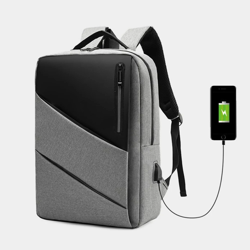 2023 Hot Sales New Design Large 15.6inch Men Travel Usb Charge Port Business Leisure Laptop Backpack