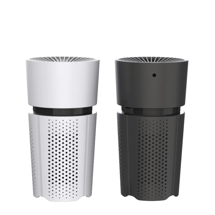 Factory Wholesale Car Air Purifier with HEPA Filter, with USB Supply Source,for Bedroom & Office