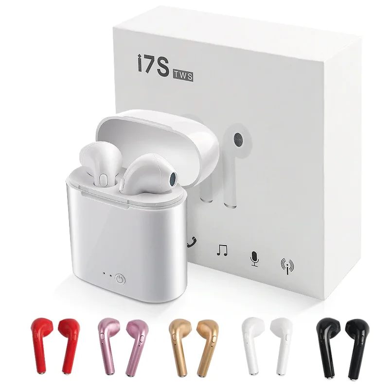 Economic Version i7s TWS Headphones True Stereo Twins Wireless BT 5.0 Earphone tws i7 i7s for promotion free gift