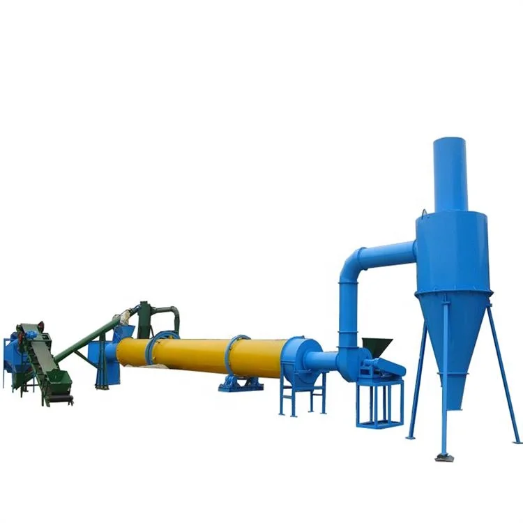 UD-T600 Industrial Rotary Dryer machine for Drying Saw Dust making charcoal