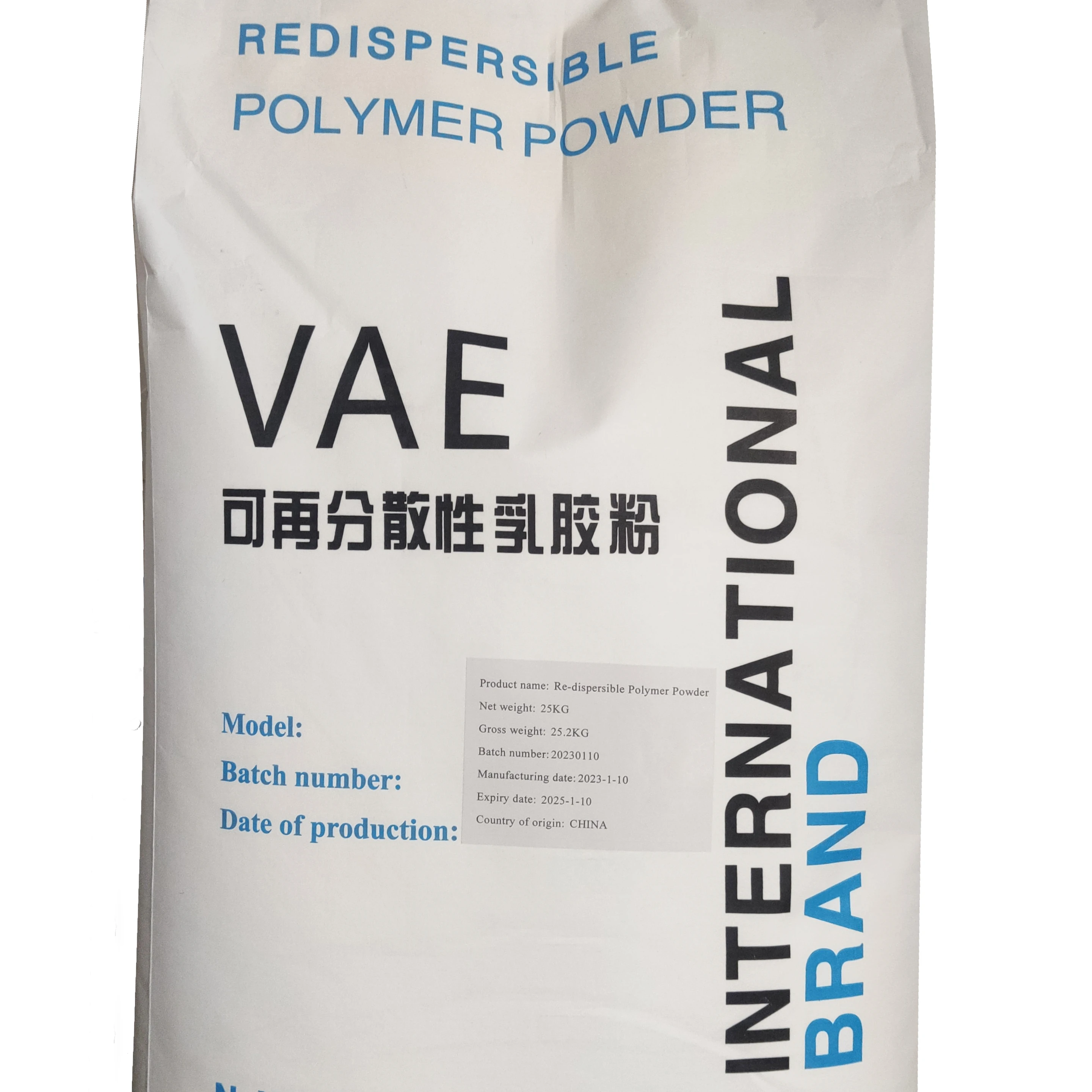 RD-POWDER FOR MORTAR Best selling poly vinyl acetate copolymer Redispersible latex powder vae rdp for putty