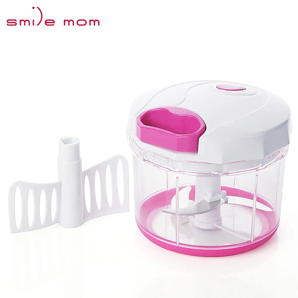 Portable Manual Hand Food Processor Onion Chopper Pulling Slicer Salad Vegetable Chopper