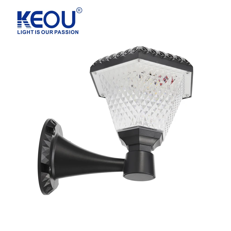 Outdoor Wall Lamps Gate Garden Lamps Outdoor Solar Decorative Modern Led Wall Lamp Outdoor