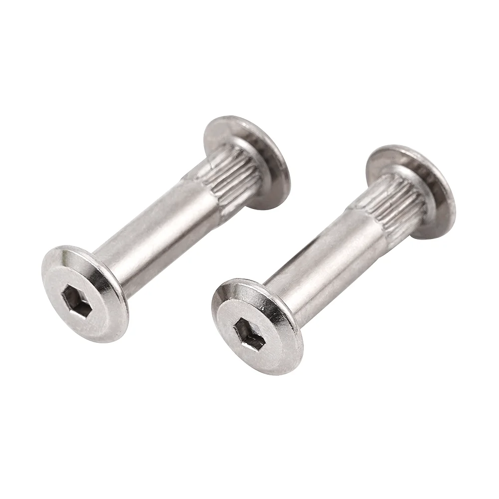 Best Selling Hexagon Belt Male Female Chicago Screws Combination Furniture Screws Connecting Bolts