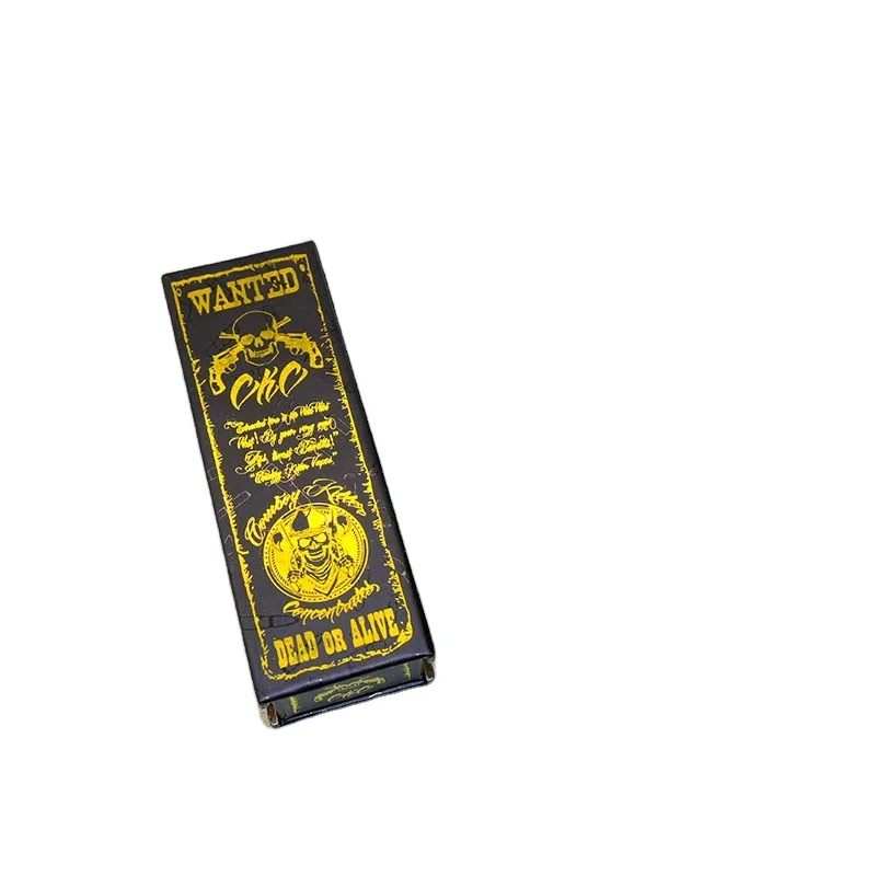 Luxury Oem Cardboard Cartridge Box Rigid   Packaging 0.5ml 1ml 2ml oil Empty Pod  Cartridge Drawer Box Sliding Cart Packaging