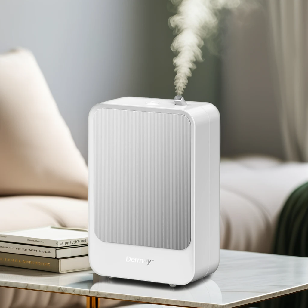 Dermey 400ml USB-Powered Aroma Diffuser Home Fragrant Waterless Essential Oil Scent Hotel Aromatherapy Desktop Fragrance Oil