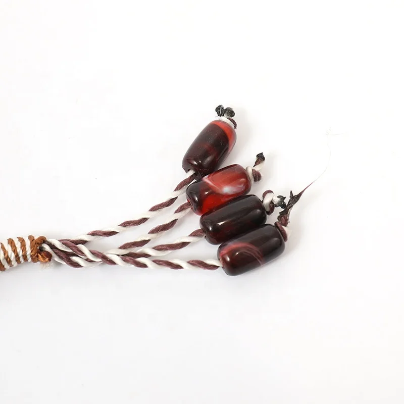 Factory Directly Brown  Resin Kehribar Amber Rosary  Muslim Islam Tesbih Gift  Set