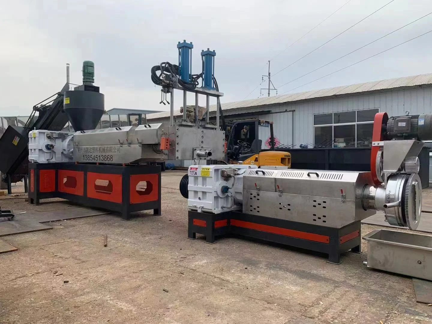 Multi PVC hot cutting plastic pelletizing granulating machine manufacture plastic pelletizer squeezer  Granulator Machine