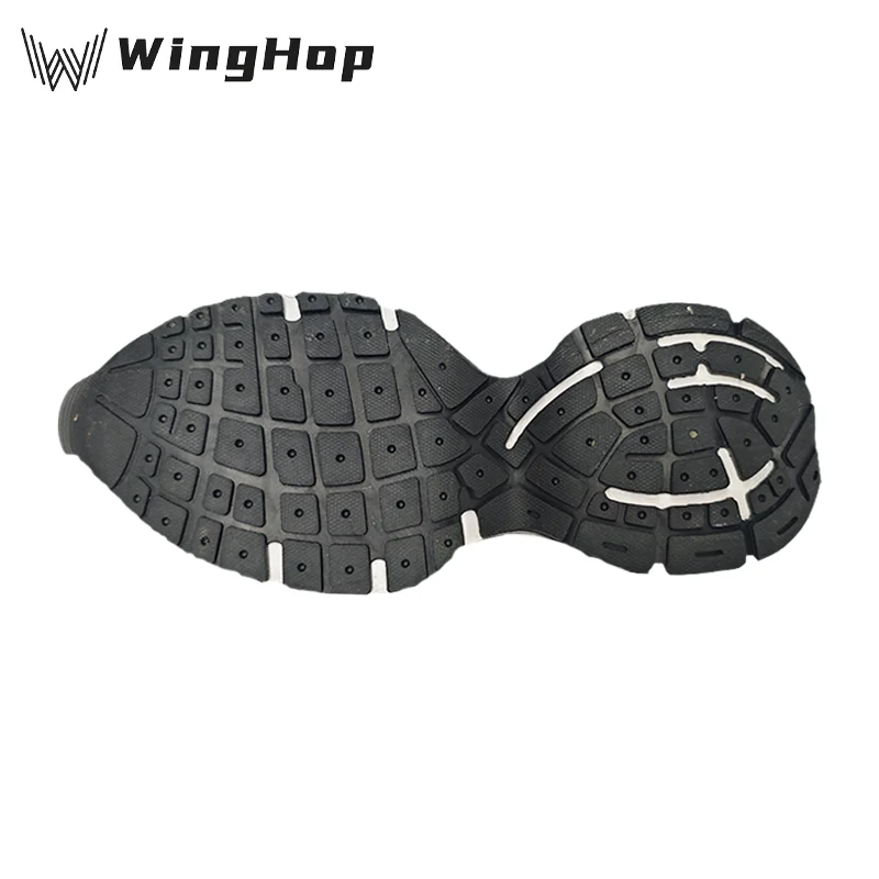 Wholesale rubber sole for sole making colored nonslip safety Sports Running Outsoles Custom cupsole changeable shoes soles