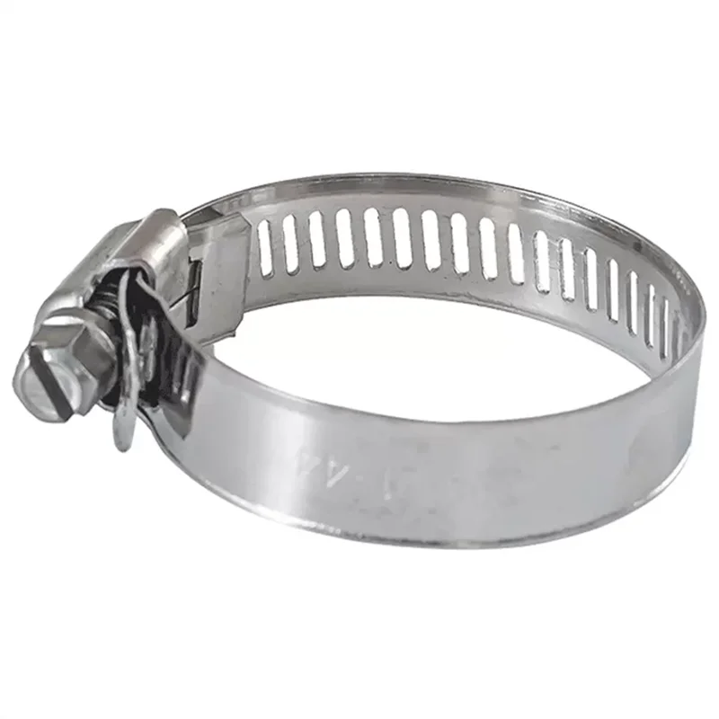 China Factory Price 316 Stainless Steel Quick Release Hydraulic Heavy Duty Pipe Clamp 1/4 American Type Hot Hose Clip Hose Clamp