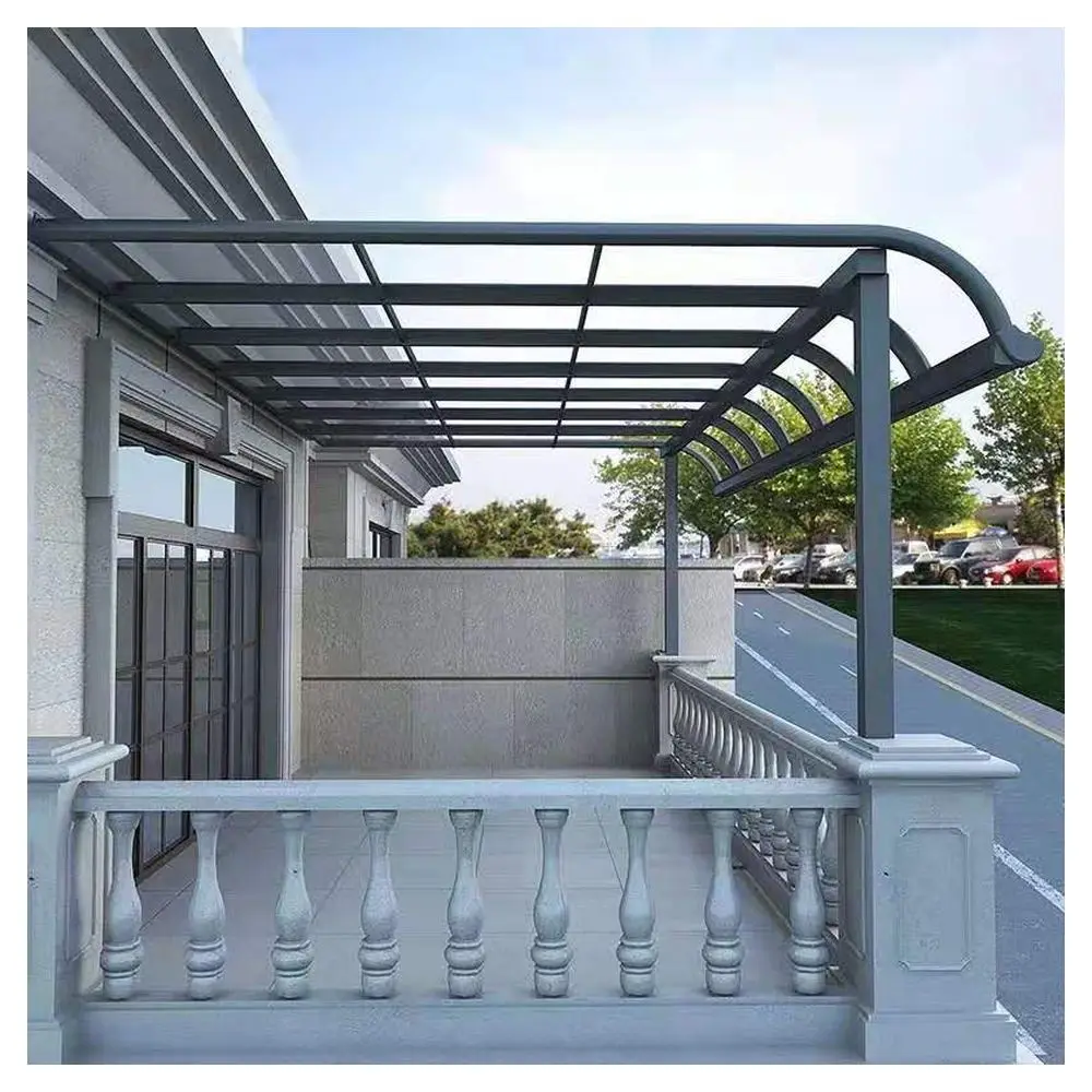 2024 New Hot SaleSun Rain Shade Doors Canopy Waterproof Aluminum Modern Gazebo Controls Pergola Motorized Roof Pergola Canopy