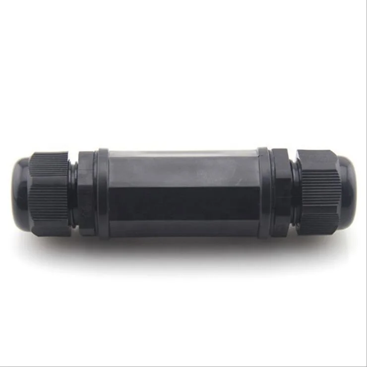 IP67 M22 RJ45 Ethernet Waterproof Connector Female to Female Two Caps Shielded RJ45 Pass Through Coupler
