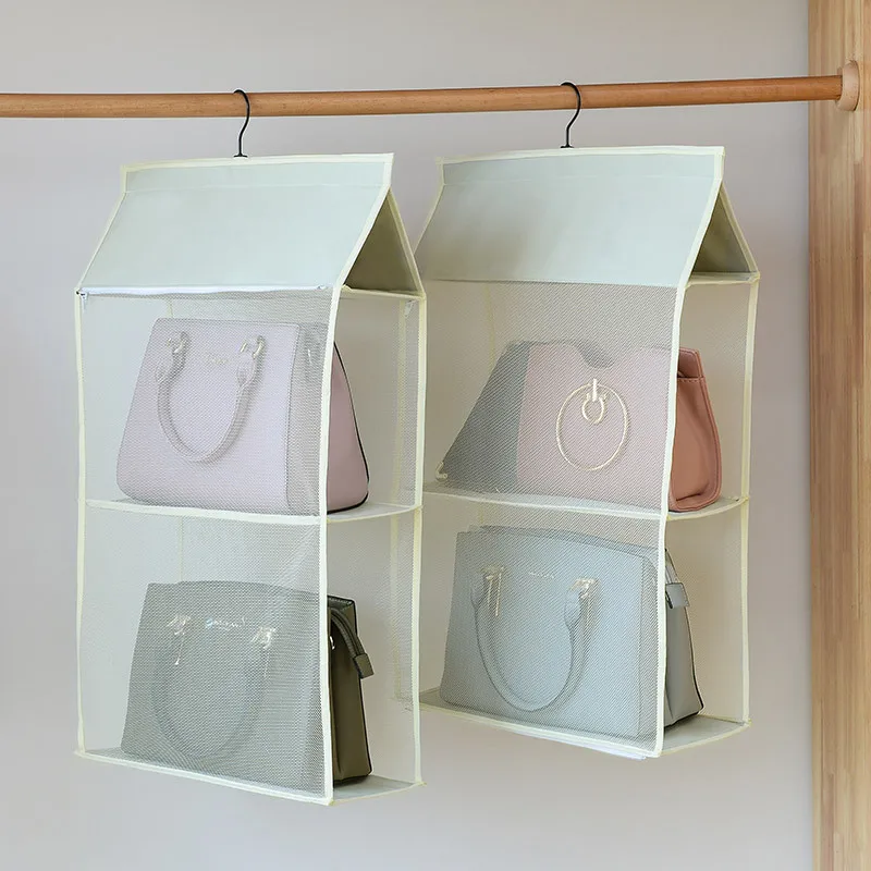 В японском стиле Новая двухслойная может быть собран с моющаяся оксфордская ткань с застежкой на молнию сумки из натуральной кожи сумка для хранения, органайзер для хранения, сумка-Органайзер