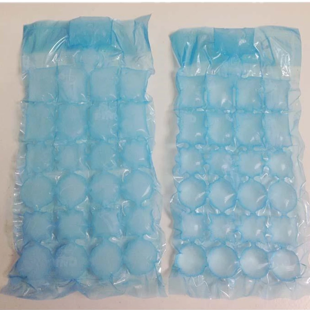 Customized Freezing Making Mold 24 Cubes Plastic PE Disposable Self-seal Ice Cube Plastic Packaging Bags