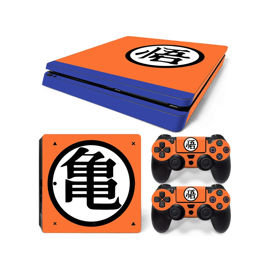 anime custom design full body panel plate Vinyl Decal Cover Skin Sticker For sony Playstation 4 PS4 Slim Console and controller