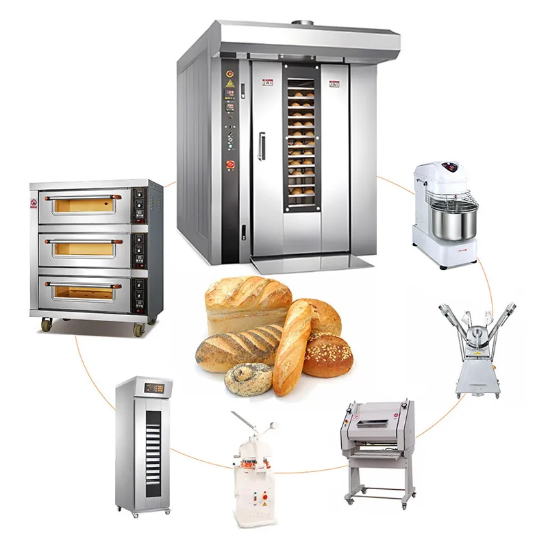 Commercial Bakery Machine Electric Rotary Bread Making Machine Industry Bakery Bread Making Machine Equipment