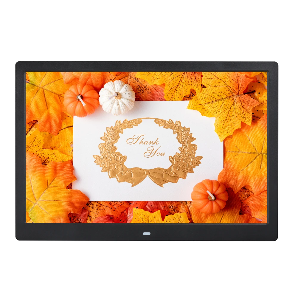 Digital Photo Frame 15 Inch 1280x800 High Definition Photo/Music/HD Video Player/Advertising Player with Remote