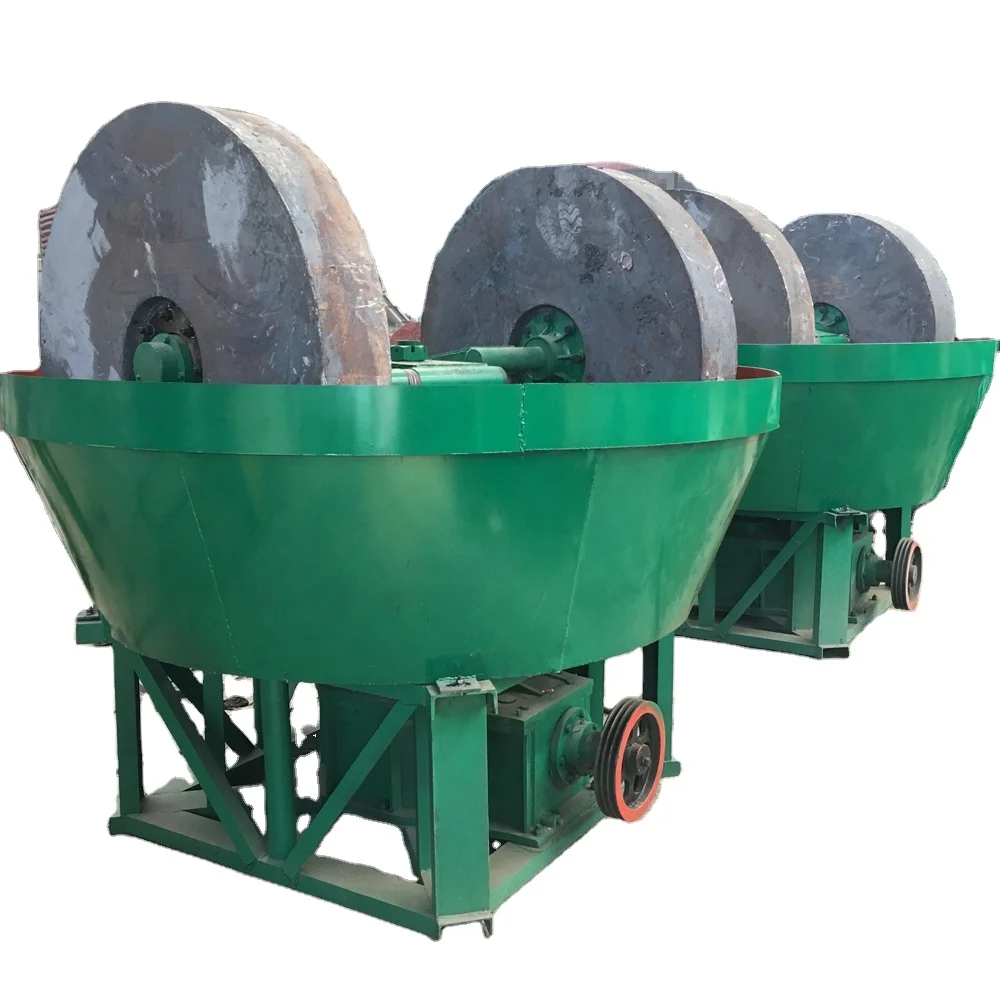 China wet pan mill for goldgrinding gold machine with high quality,low price
