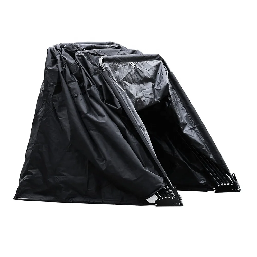 Motorcycle Shelter Shed Strong Frame Motorbike Garage Motorcycle Tent Cover Shelter Scooter Shelter