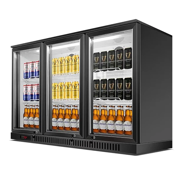 Beer Drink Cooler Beverage Display Cabinet Bar Fridge Small Glass Door Pepsi Mini Refrigerator