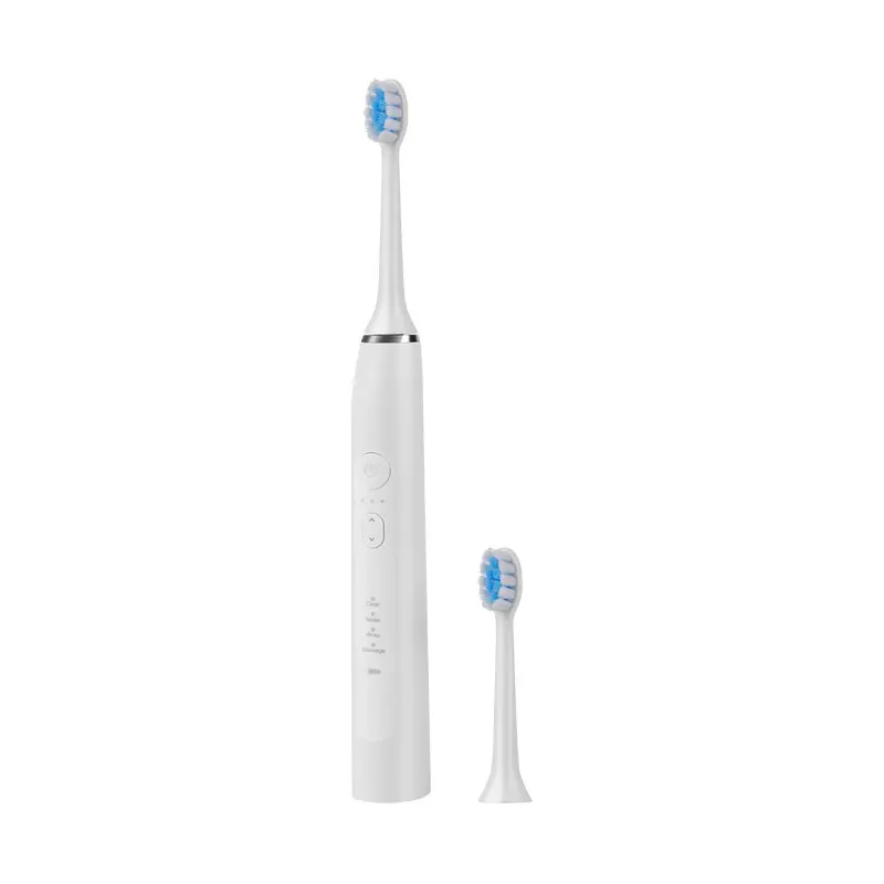 Electric toothbrush with silicone bristles automatic rechargeable handheld electric toothbrush