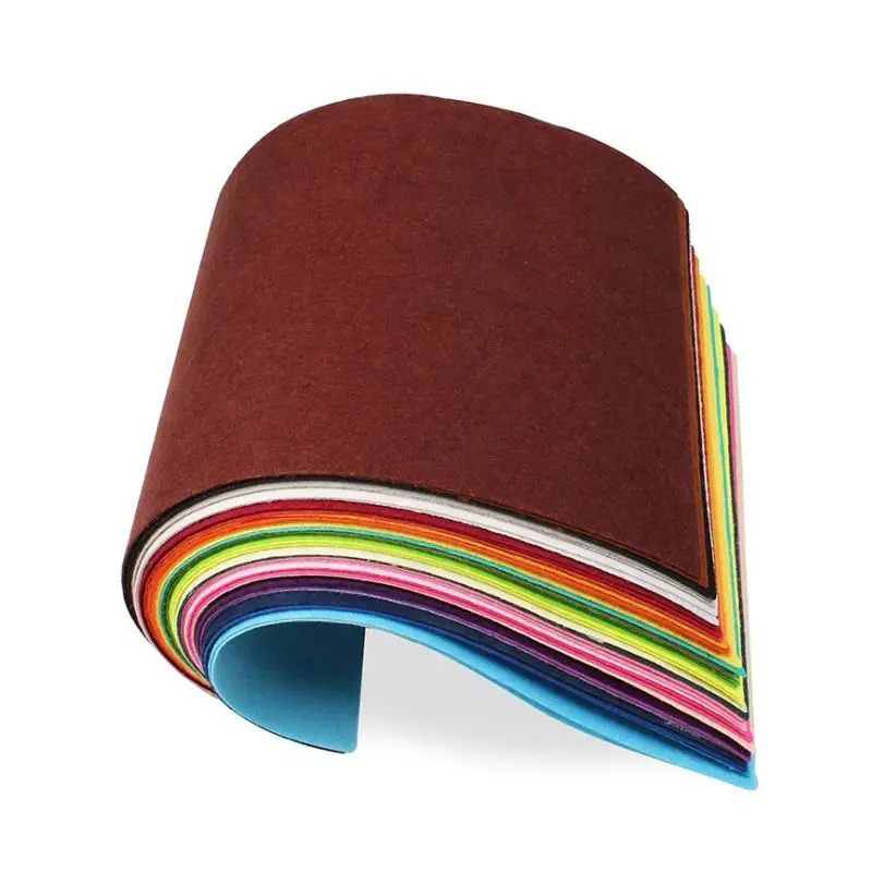 Customized Size High-Quality 100% Polyester Soft Felt Hard Felt Colored Felt Fabric