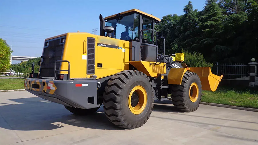 Low Fuel Consumption 5Ton 4.5M3 Wheel Loader ZL50GN Loaders Mini Loader with Cheap Price