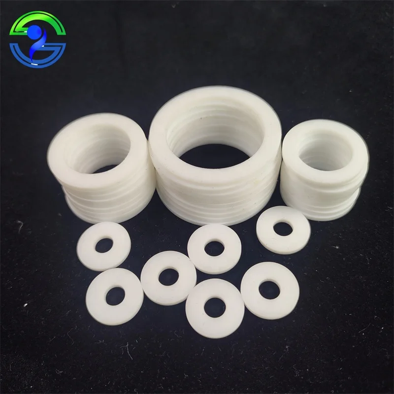 Factory Oem Ptfe Part Precision Cnc Ptfe Fittings Corrosion Resistance Ptfe Gaskets Sealing O-rings Fluoroplastic Manufacture
