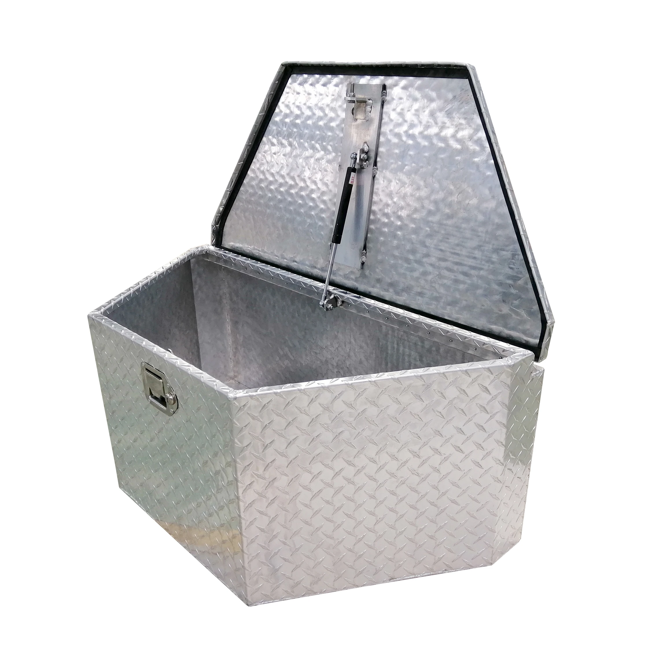 Aluminum Pick up Truck Box Trailer Toolboxes Under Bed Tool Box Underbed Trailer Storage With Lock