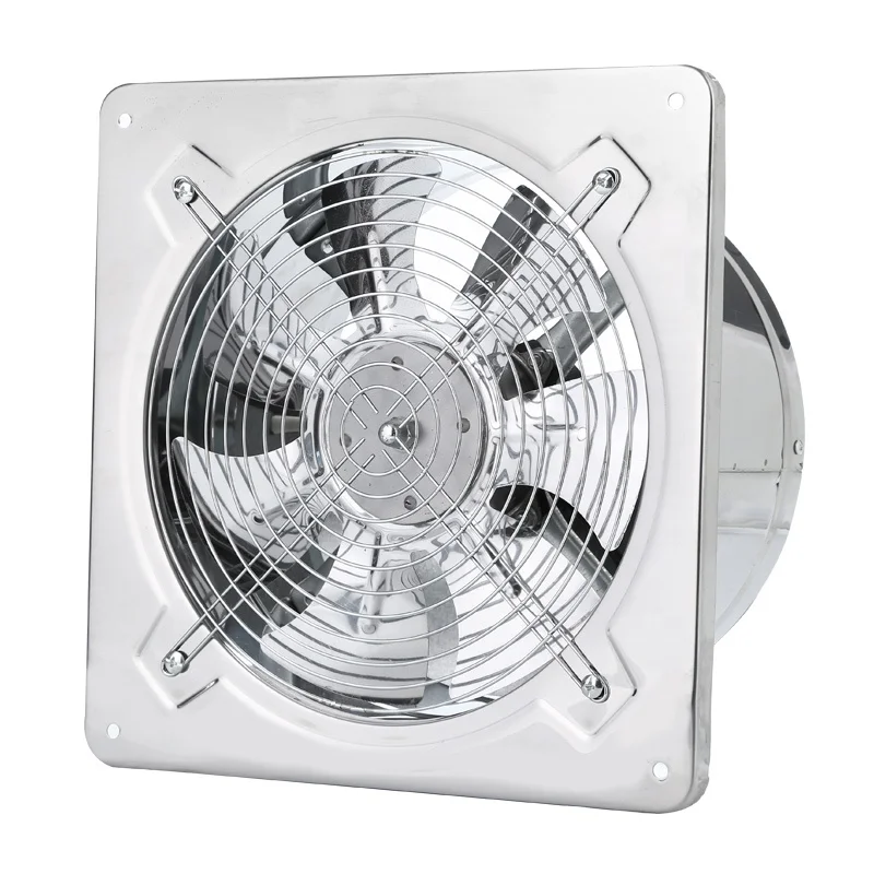 VANJINE Vent Fan Factory Direct Sale Large Wind High Speed Vent Fan With Shutter Attic Fan